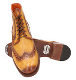 Master Pieces Shelby Handpainted Brogues Ember Brown