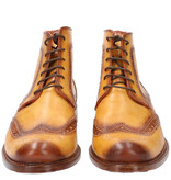 Master Pieces Shelby Handpainted Brogues Ember Brown