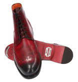 Master Pieces Shelby Handpainted Brogues The Red Right Boot