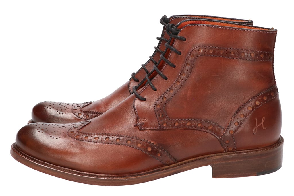 Master Pieces Shelby Handpainted Brogues Brown Tones