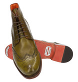 Master Pieces Shelby Handpainted Brogues Green Tones