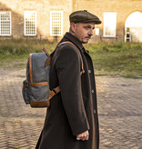 Shelby Brothers collection by Orange Fire Digbeth rugzak grey/cognac