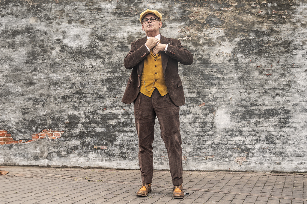 Urban Bozz Golden Brown | Corduroy suit