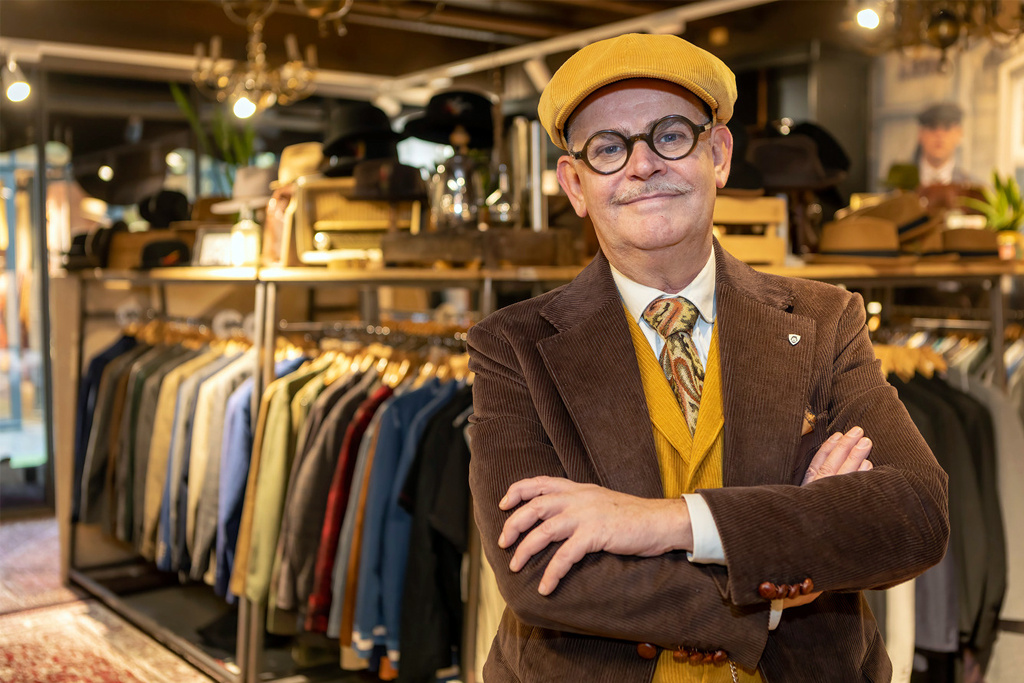 Urban Bozz Golden Brown | Corduroy suit