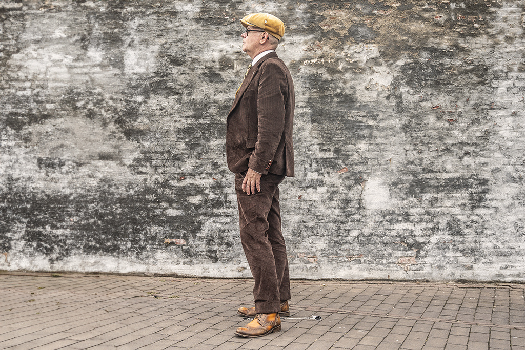 Urban Bozz Golden Brown | Corduroy suit