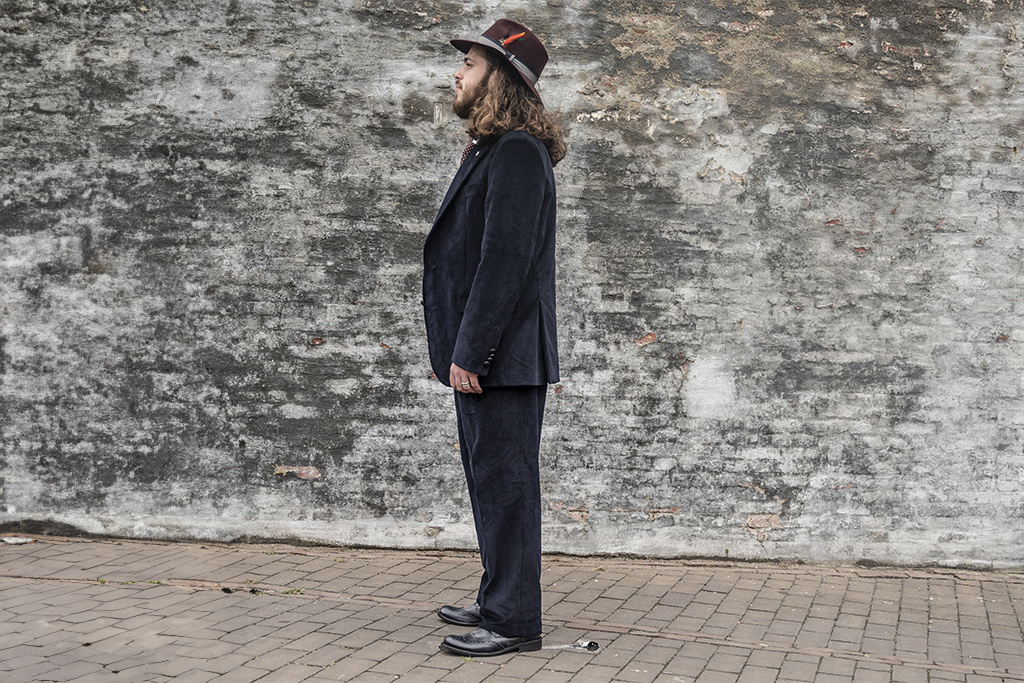 Urban Bozz Happy Blue | Corduroy suit