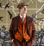 Urban Bozz Brown Orange | Corduroy suit