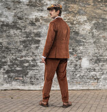 Urban Bozz Brown Orange | Corduroy suit
