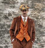 Urban Bozz Brown Orange | Corduroy suit