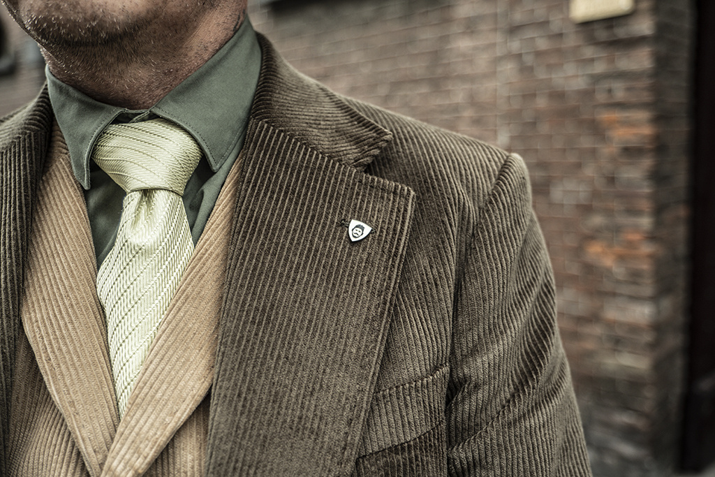 Urban Bozz Field Green | Corduroy suit