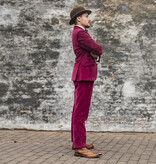 Urban Bozz 3-delig Corduroy suit in Pink-Beige