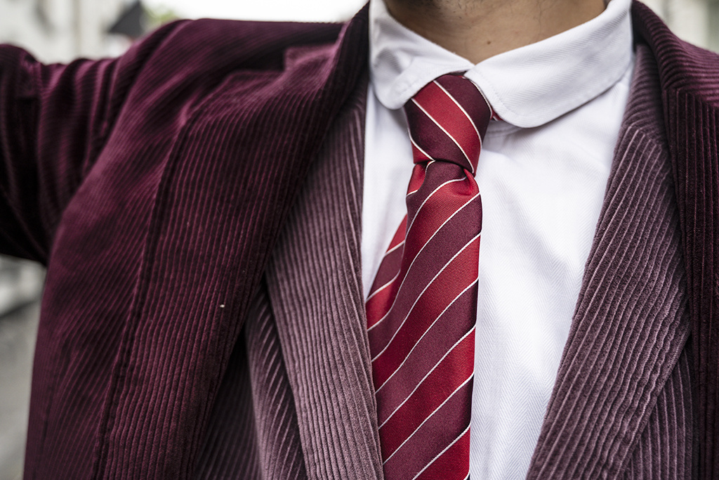Urban Bozz Purple Rain | Corduroy suit