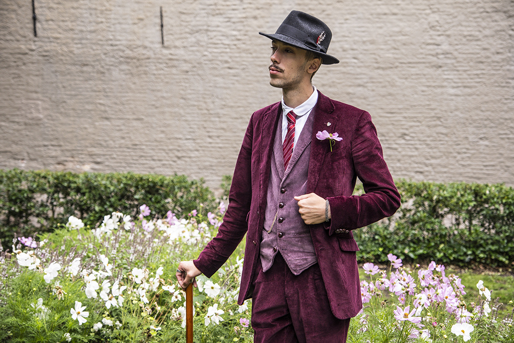 Urban Bozz Purple Rain | Corduroy suit