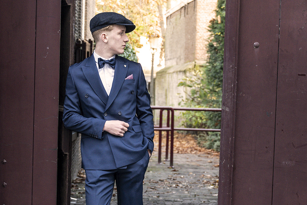 Abito Premium Suits Addington Navy | 2 delig pak