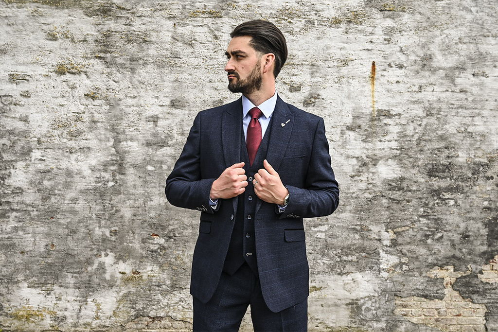 House of Cavani Nottingham Navy | 3-delig pak