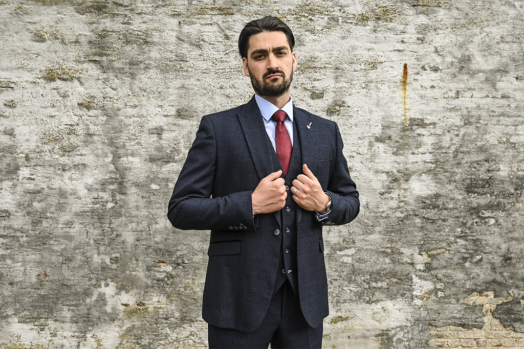 House of Cavani Nottingham Navy | 3-delig pak