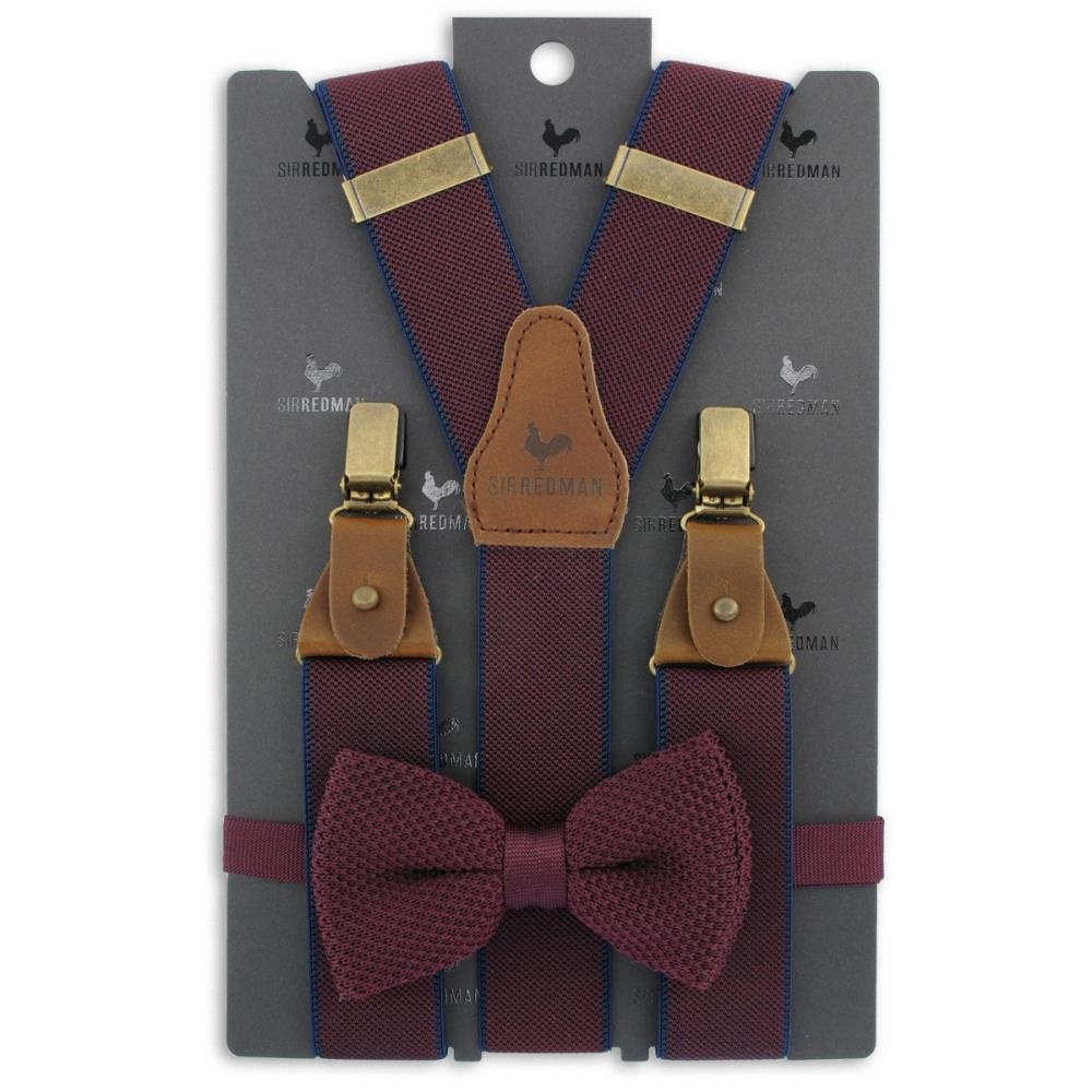 Sir Redman Bretels combipack Crushed Berry