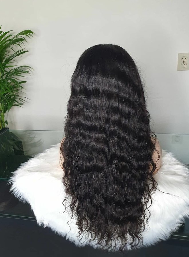 Frontal Wig 22" Raw* Indian Loose Wave