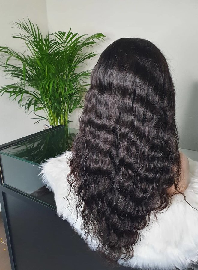 Frontal Wig 22" Raw* Indian Loose Wave