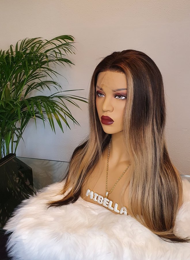 Frontal Wig Ciara Blonde 16" Raw Hair