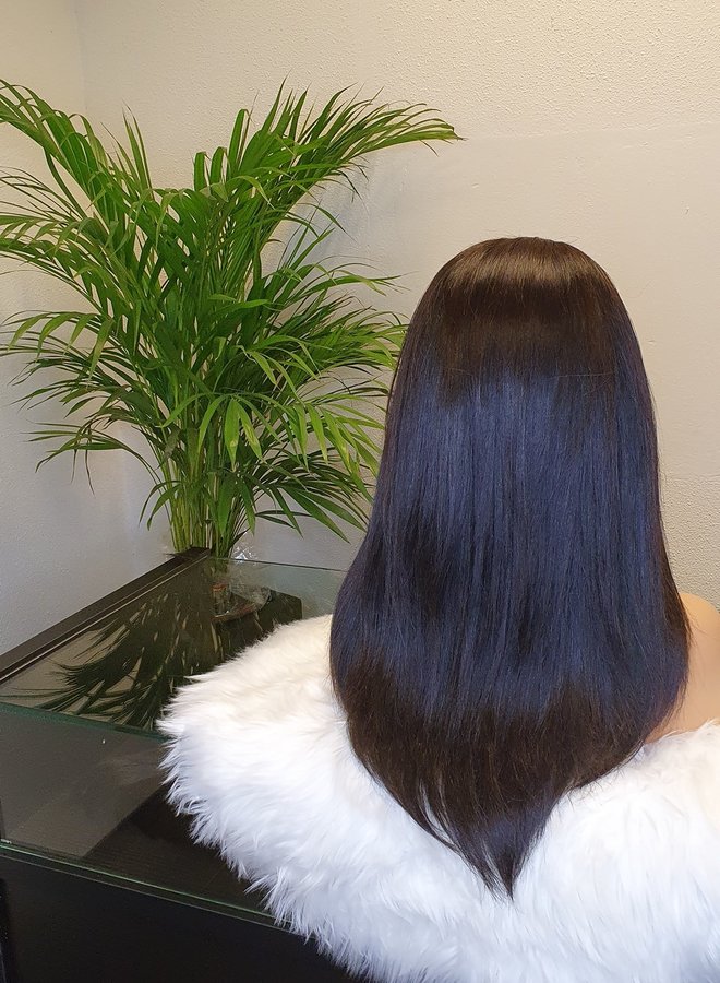 Frontal Wig Natural Straight 16" - Raw Vietnamese Hair