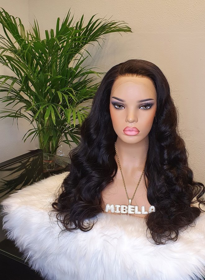 HD Frontal Wig Body Wave Remy Hair 22"