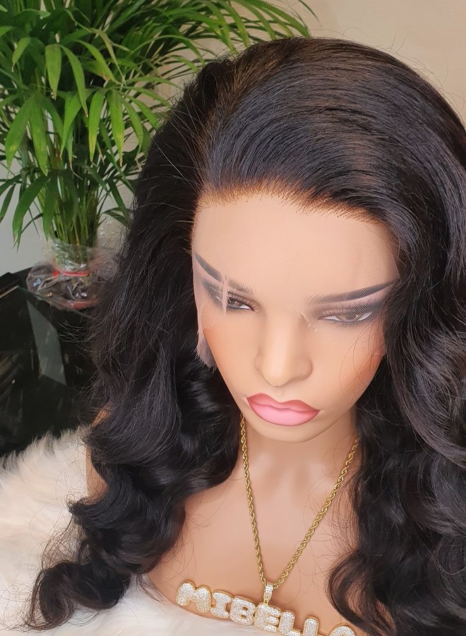 HD Frontal Wig Body Wave Raw* Indian Hair 22"