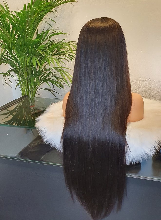 HD Frontal Wig Raw Indian Straight 30"