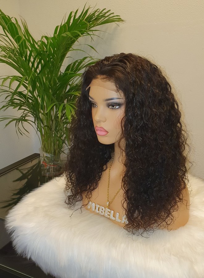 Closure Wig Raw* Indian Moroccan Curly
