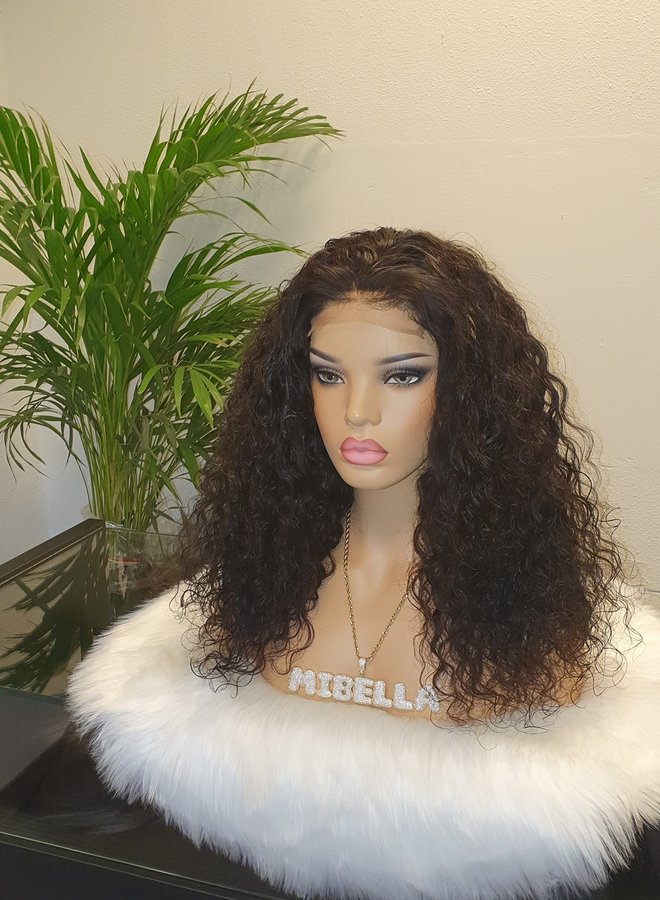 Closure Wig Raw* Indian Moroccan Curly