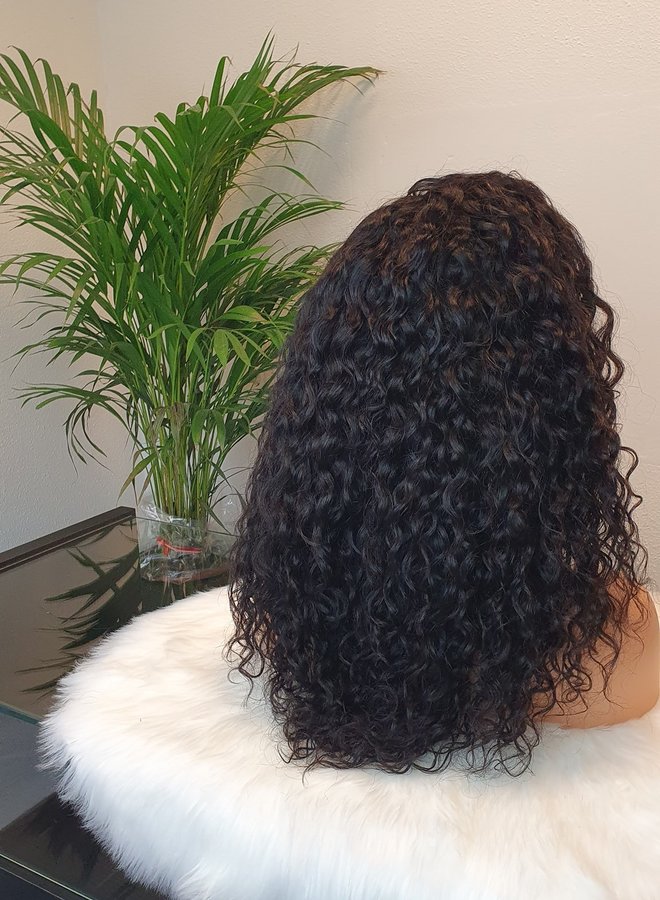 Sueno Rizos - 13x4 HD Frontal Wig Water Wave 18"- Made With 100% Single Donor Raw Vietnamese Hair