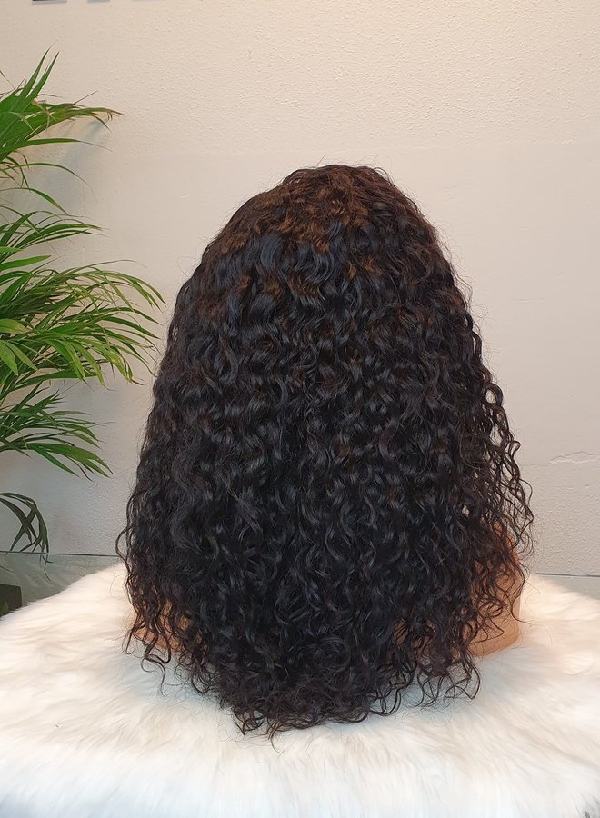 Sueno Rizos - 13x4 HD Frontal Wig Water Wave 18"- Made With 100% Single Donor Raw Vietnamese Hair