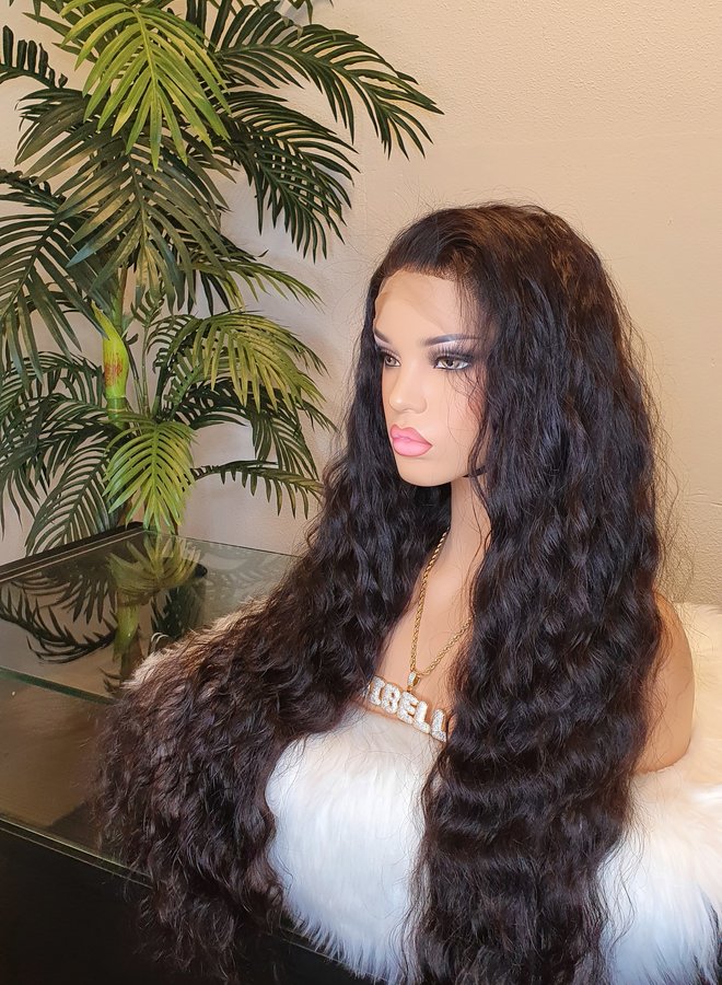 Frontal Wig Raw Vietnamese Loose Curly 26"