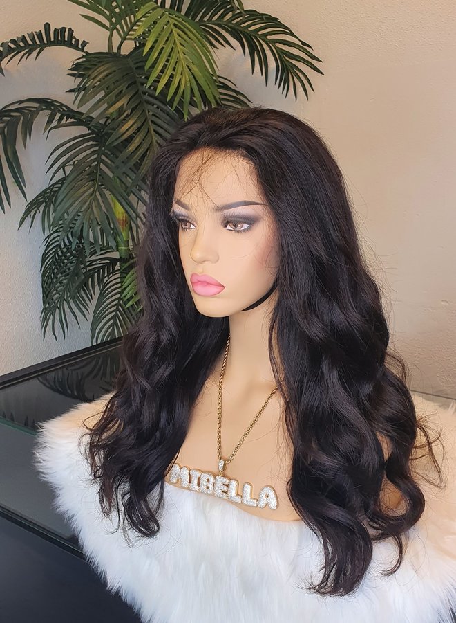 HD Frontal Wig Raw* Indian Body Wave 20"