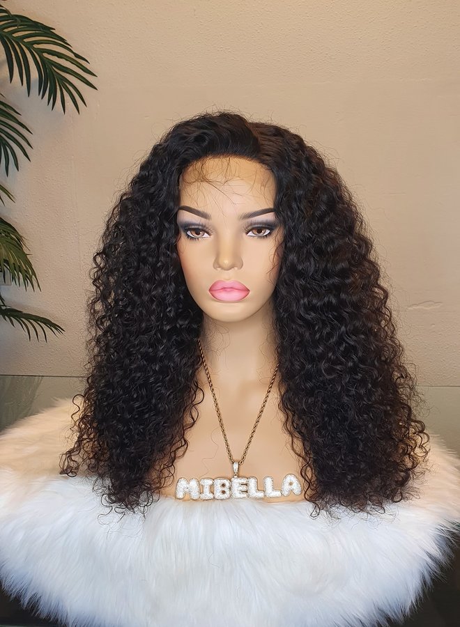 Kasshoku Charmant - 4x4  HD Closure Wig Raw* Indian Caribbean Curly 20"