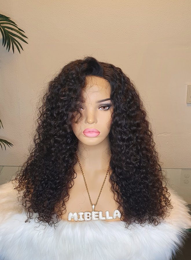 Kasshoku Charmant - 4x4  HD Closure Wig Raw* Indian Caribbean Curly 20"