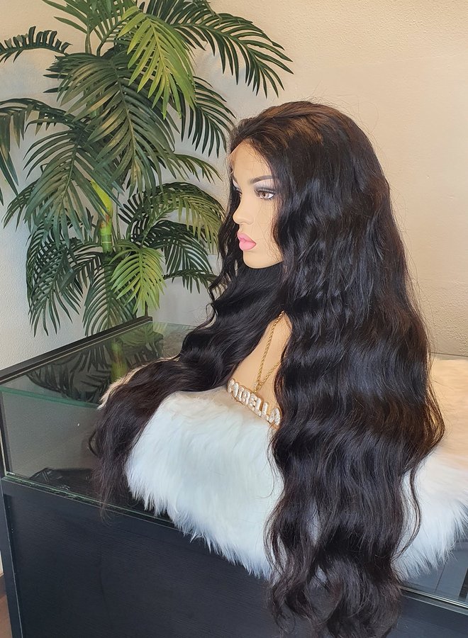 Frontal Wig Body Wave Remy Hair 26"
