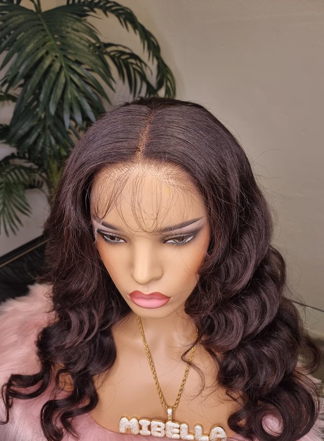 Chocolate Crush - HD Frontal Wig Body Wave 20" - Steamed Raw Indian Hair
