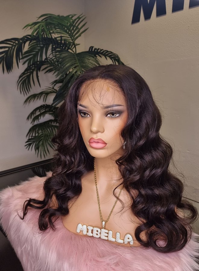Chocolate Crush - HD Frontal Wig Body Wave 20" - Steamed Raw Indian Hair