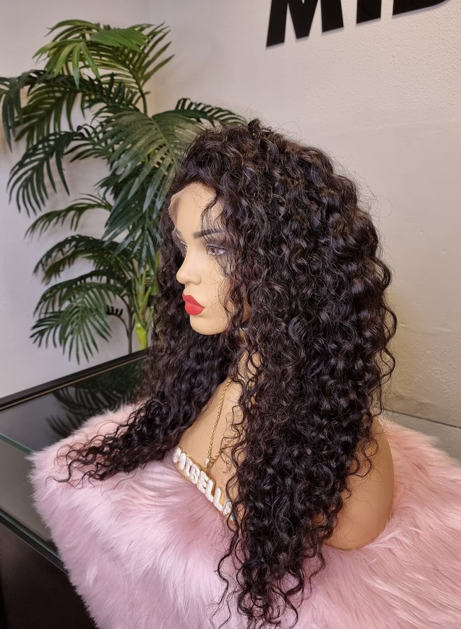 Cocoa Curls - HD Frontal Wig Moroccan Curly 20 inch