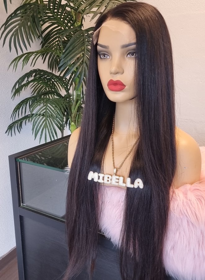 Royal Plumage - 5x5 HD Closure Wig Raw Indian Straight Hair 26 inch