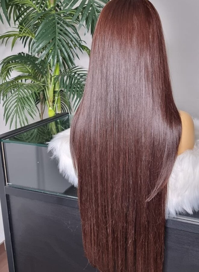 Cocoa Bonita - Frontal Wig Natural Straight 30" - Remy Vietnamese Hair - Cap L