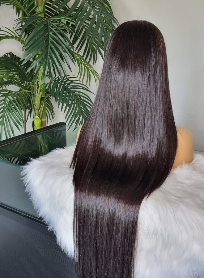 Liscio Ebano - 13x6 Frontal Wig Natural Straight - Remy Vietnamese Hair