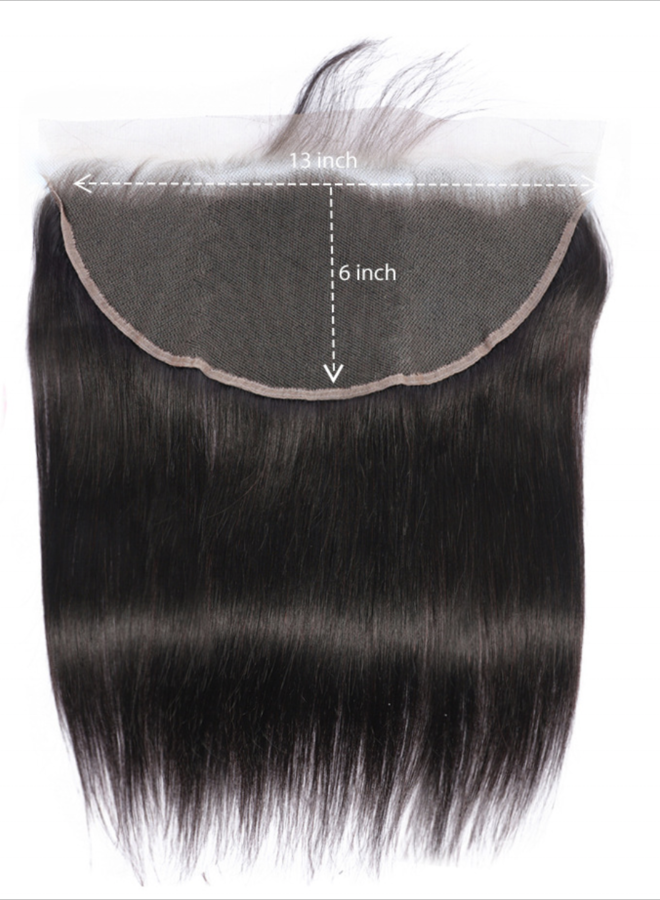 Natural Straight - 13x6 HD Frontal