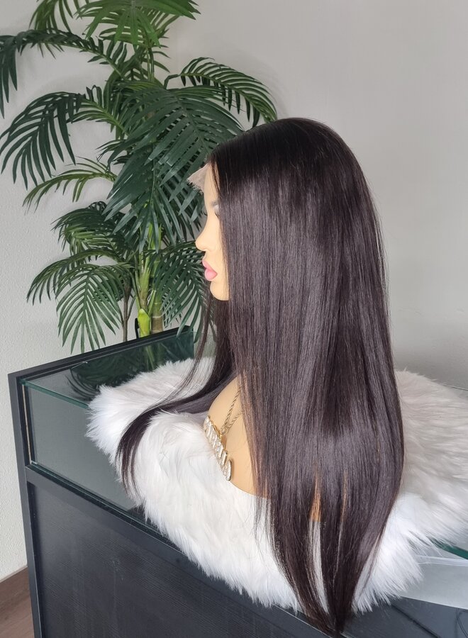 Dreamy Petunia - 13x4 HD Frontal Wig Natural Straight 22" - Remy Hair