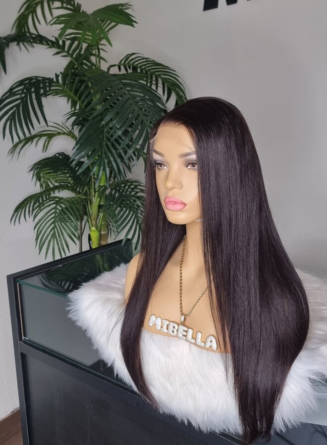 Dreamy Petunia - 13x4 HD Frontal Wig Natural Straight 22" - Remy Hair