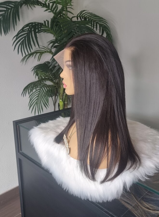 Classy Dream - 13x4 Frontal Wig Natural Straight 16" - Raw Vietnamese Straight