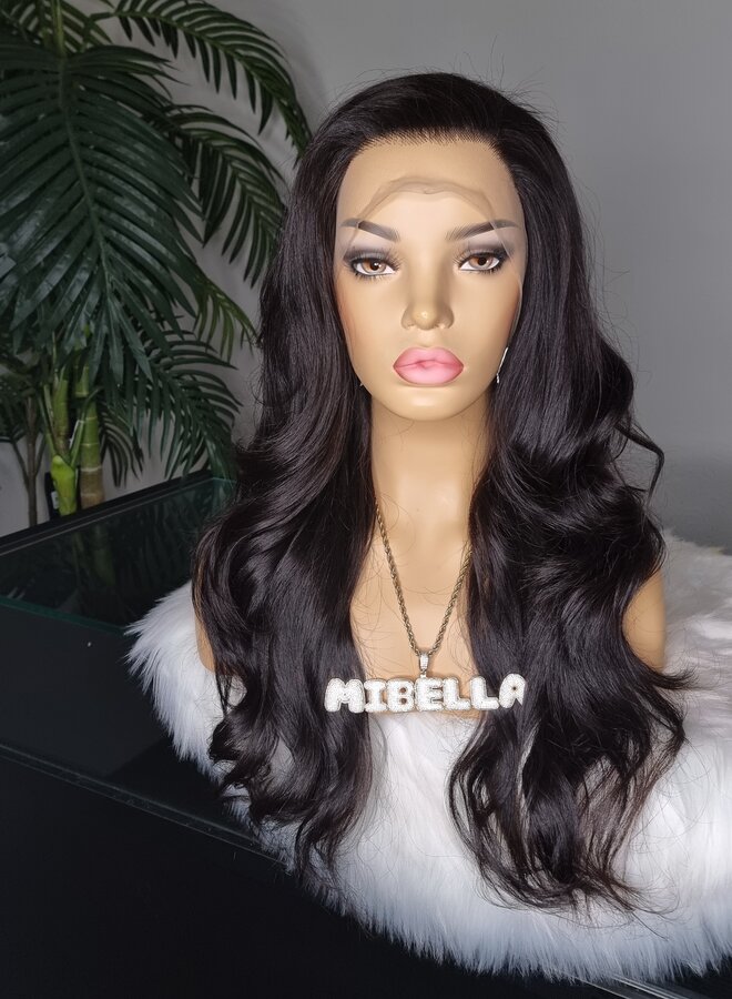 Wavy Fantasy - 13x4 Frontal Wig Body Wave 22" - Remy Vietnamese Double Drawn