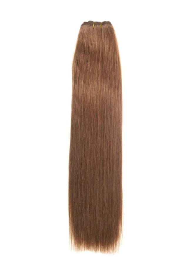 #6 Medium Brown Straight - Weave Extensions