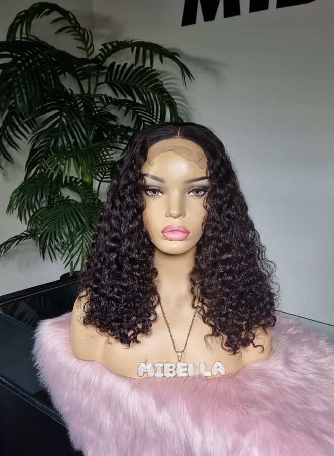 Marrone Notturno - 5x5 Closure Wig Burmese Curly - Steamed Raw Vietnamese Hair